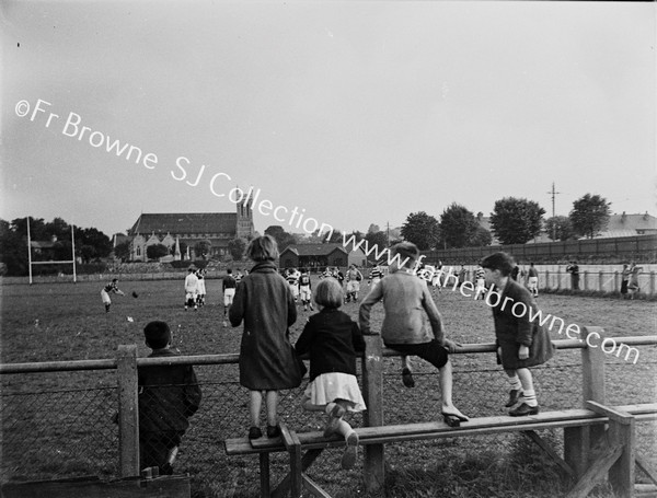 RUGBY AT DONNYBROOK  BELVEDERE COLLEGE SCT